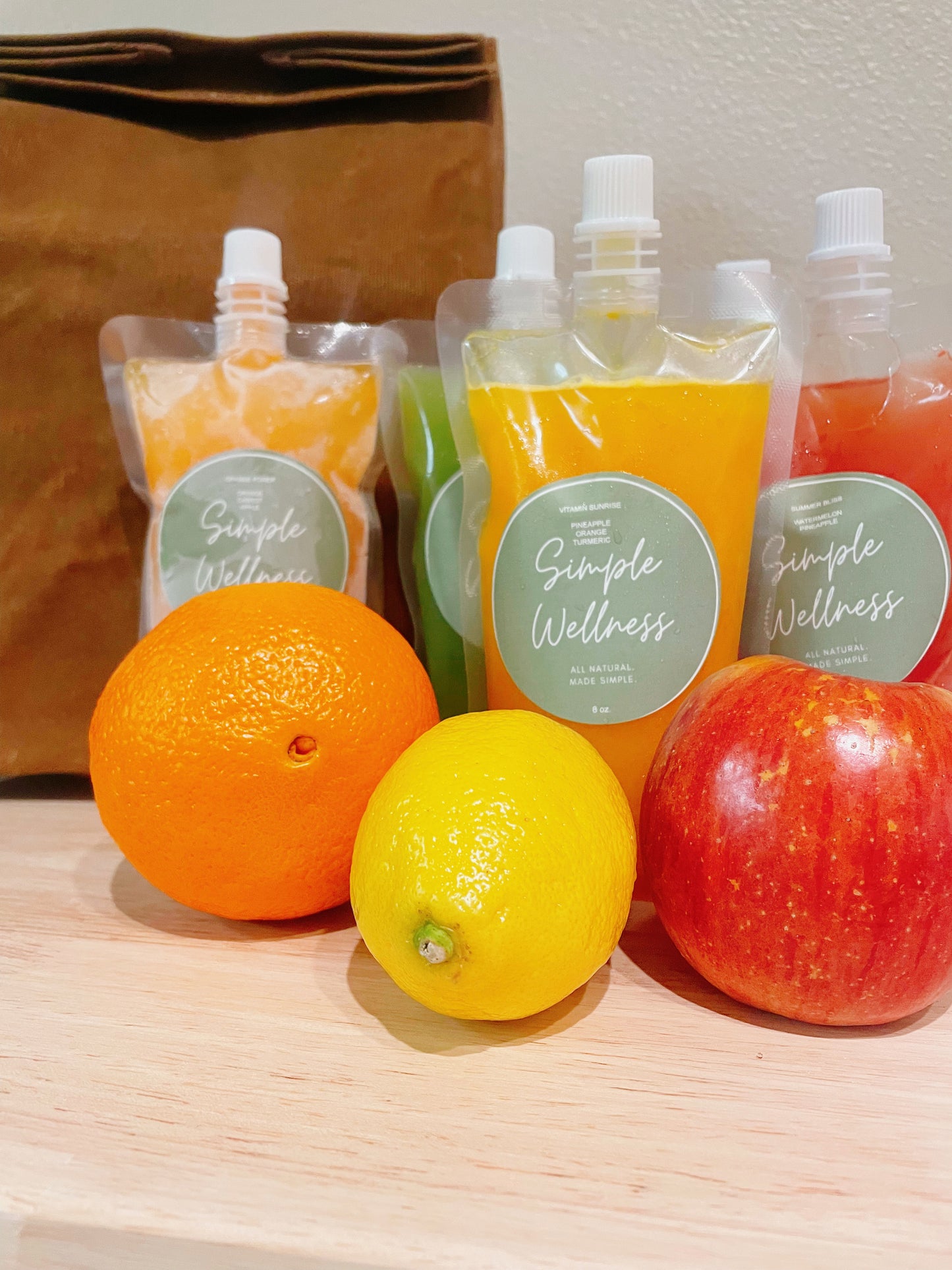 Wellness Juice Pouches in