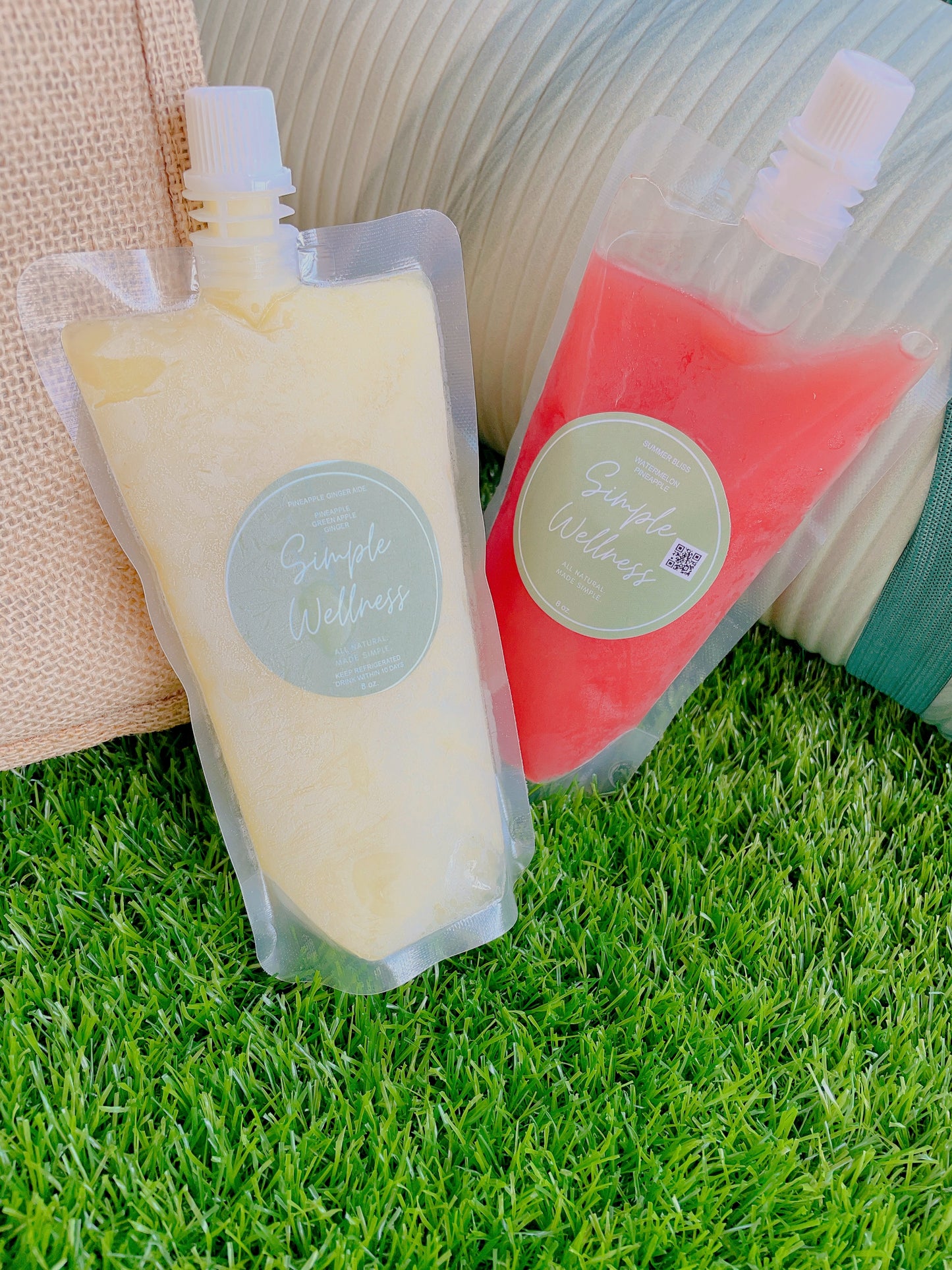 Wellness Juice Pouches in