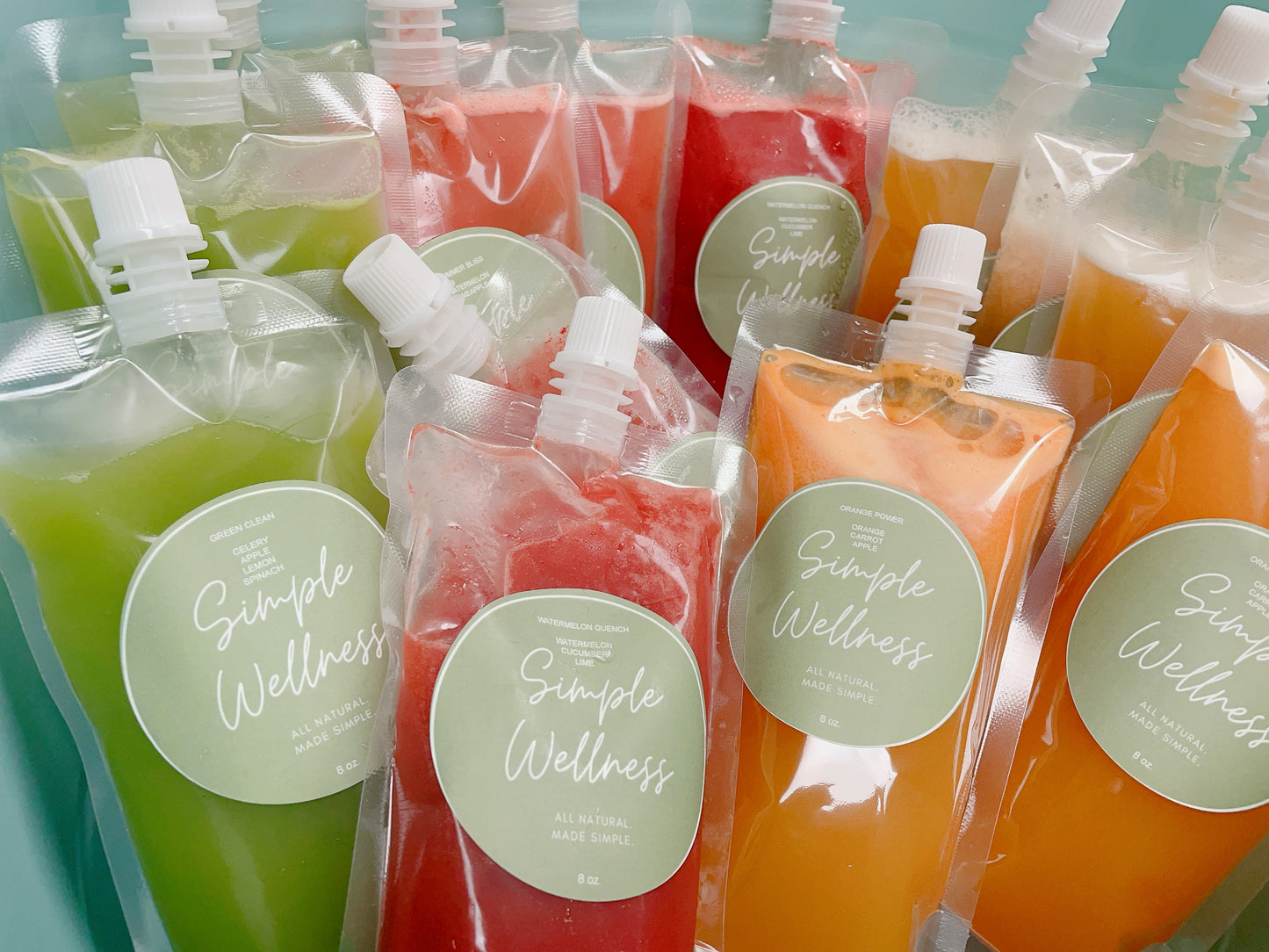 Wellness Juice Pouches in
